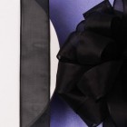 Organza Shimmer Black 1" Organza Ribbon